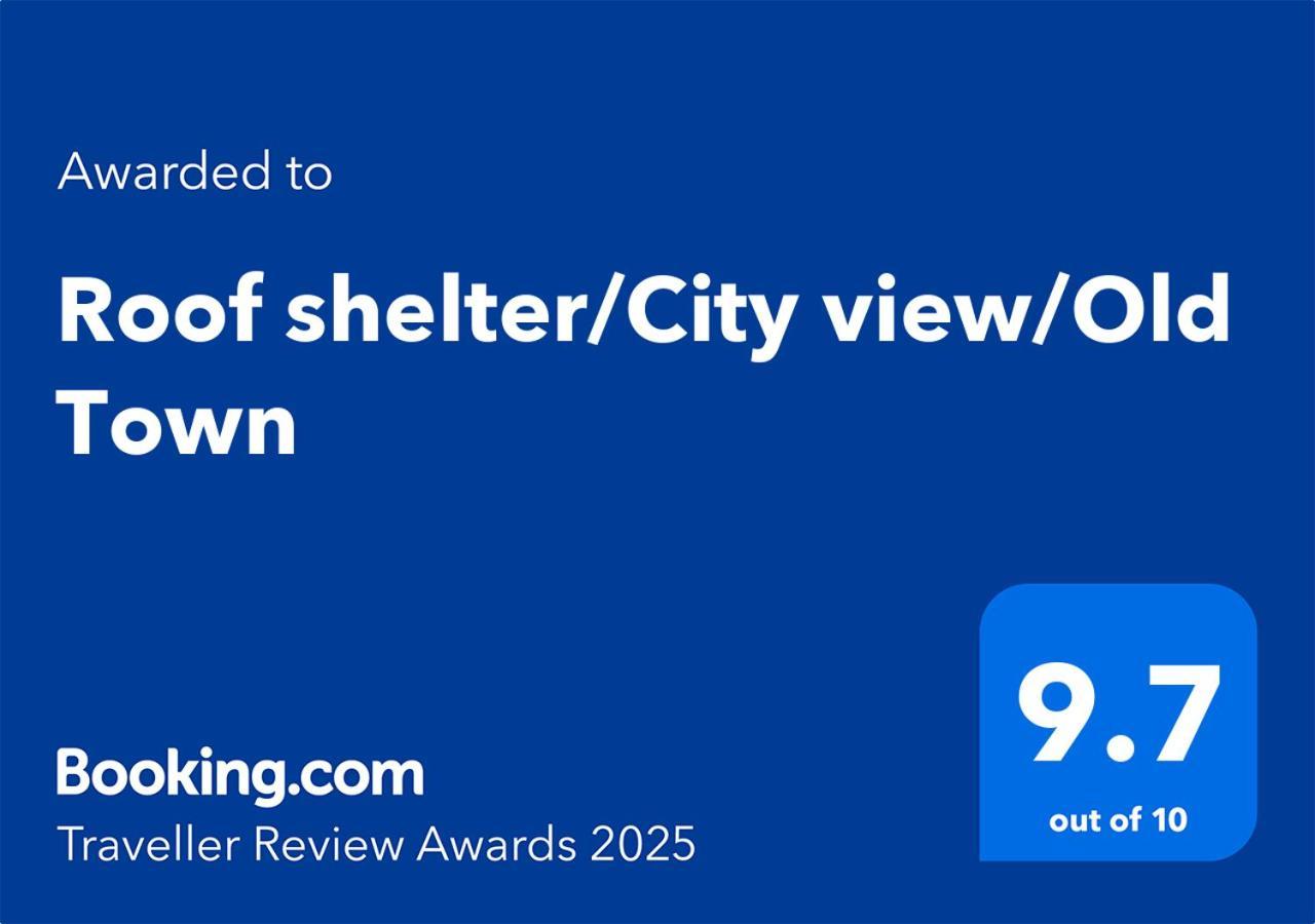 Roof Shelter City View Old Town Renovated Belgrado Exterior foto